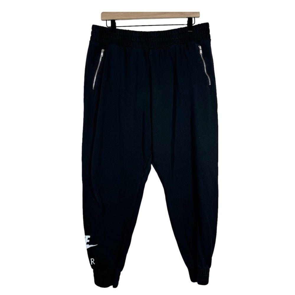Nike Sportswear Black Air Fleece 7/8 Jogger Pants Women’s Size XL